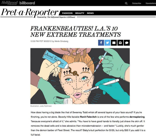 Hollywood Reporter - Franken Beauties